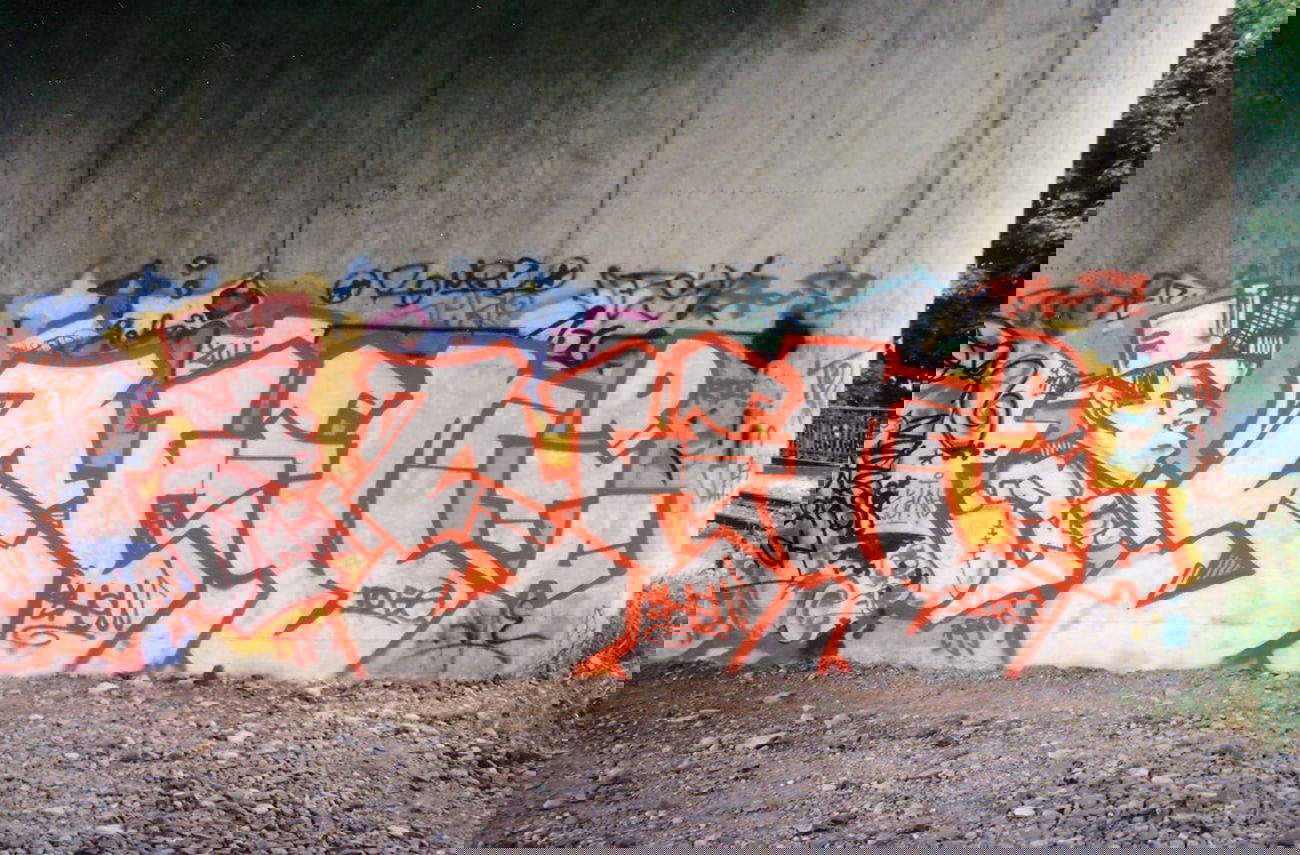 Graffiti Wall - Photo by SEAN - Sho, RTA, München (1990)