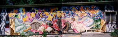 Graffiti Wall - Photo by SEAN - erotic, style, loomit