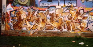 Graffiti Wall - Photo by SEAN - Pose, München (1989)