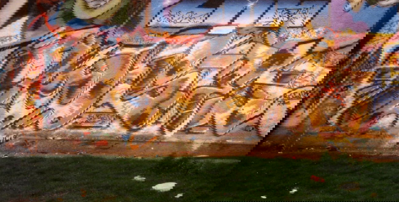 Graffiti Wall - Photo by SEAN - Pose, München (1989)