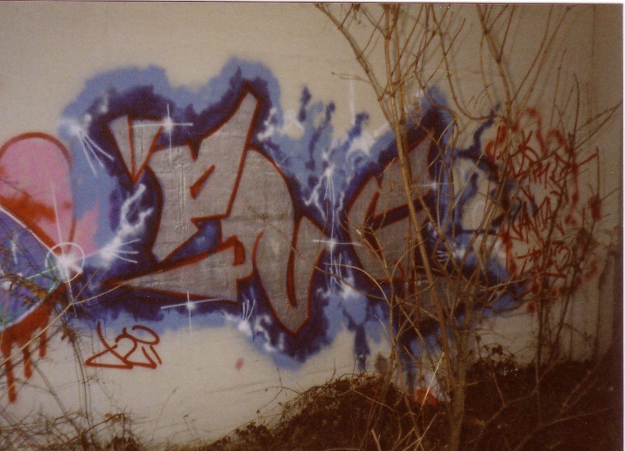 Graffiti Wall - Photo by SEAN - Prime, Vandal, Crew (1987)