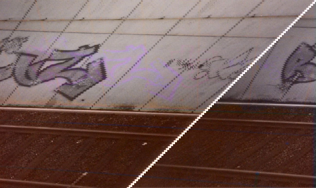 Graffiti Wall - Photo by SEAN - Roze, Frankfurt (1988)