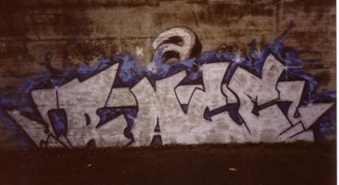 Graffiti Wall - Photo by SEAN - Race, Wiesbaden (1987)