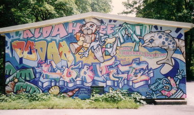 Graffiti Wall - Photo by SEAN - pete, loomit, münchen