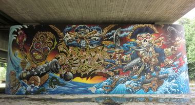 Graffiti Wall - Photo by SEAN - won, gjeli, shamey