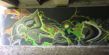 Graffiti Wall - Photo by SEAN