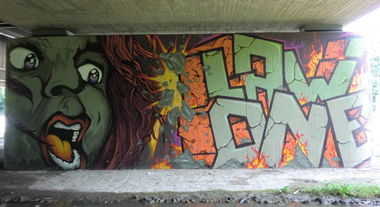 Graffiti Wall - Photo by SEAN - law, one, münchen