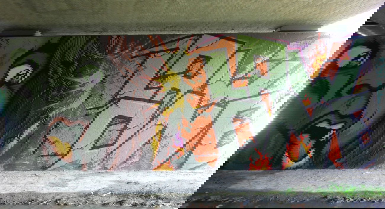 Graffiti Wall - Photo by SEAN - law, one, münchen