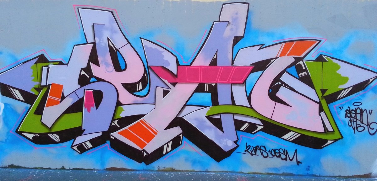Graffiti Wall - Photo by SEAN - sean, utb, frankfurt (2014)