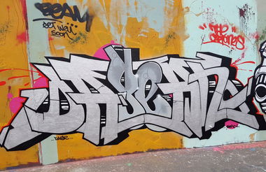 Graffiti Wall in Frankfurt - Photo by SEAN - RIP, utb, dase (2017)