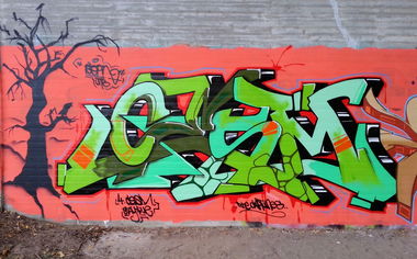 Graffiti Wall - Photo by SEAN - Sean, cesm, utb (2015)