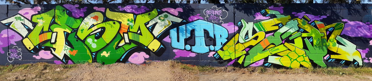 Graffiti Wall - Photo by SEAN - Sean, Cesm, 30 (2018)