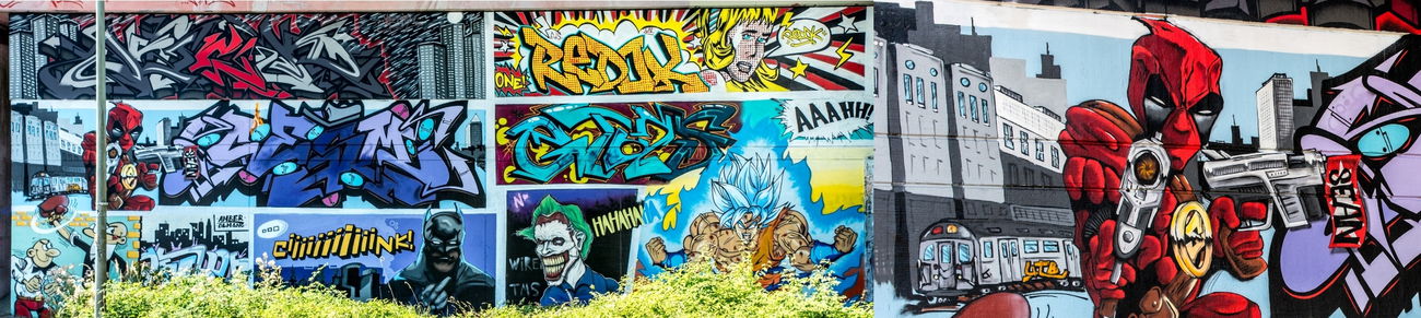 Graffiti Wall - Photo by SEAN - Frankfurt, Sean, UTB (2018)