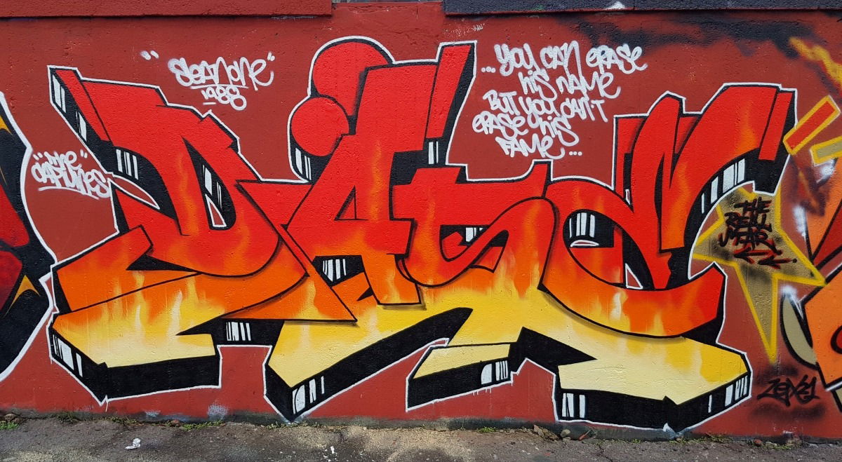 Graffiti Wall - Photo by SEAN - sean, däse, Frankfurt (2016)