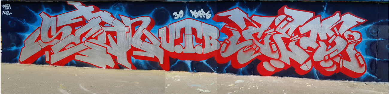 Graffiti Wall - Photo by SEAN - Frankfurt, UTB, Sean (2018)