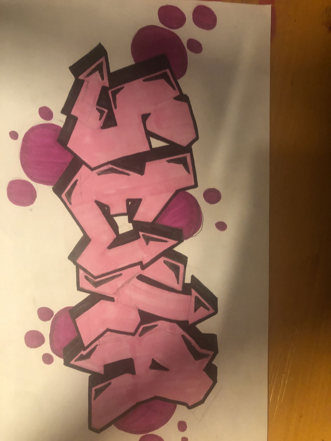 Graffiti Sketch in Berlin - Photo by SEKA587 (2025)