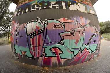 Graffiti Photo by SEKSinSPACE - regensburg, seks, horus (2015)