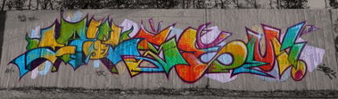 Graffiti Wall in Aschaffenburg - Photo by SEMR - Sem, Salz, Aschaffenburg (2011)