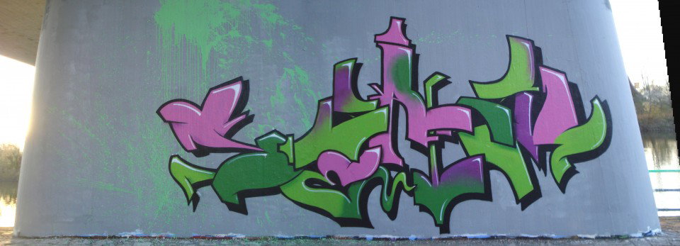 Graffiti Wall in Aschaffenburg - Photo by SEMR - Sem, Salz, Aschaffenburg (2012)