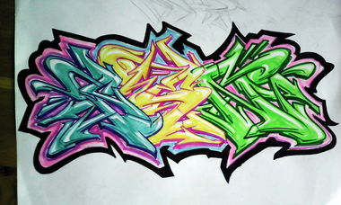 Graffiti Sketch - Photo by SEN