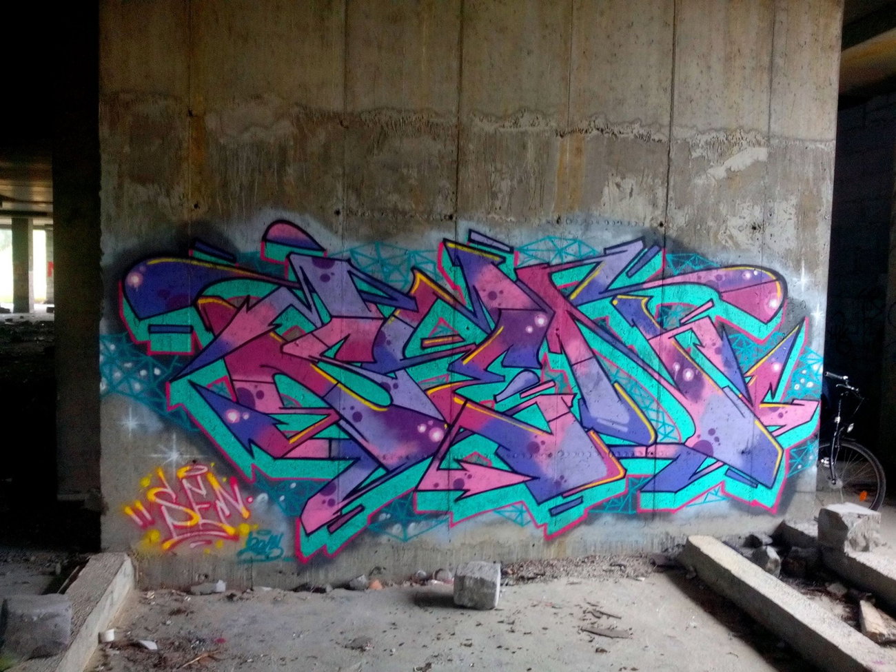 Graffiti Wall in Polska - Photo by SEN (2015)