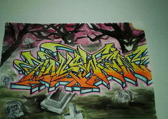 Graffiti Sketch - Photo by SEN