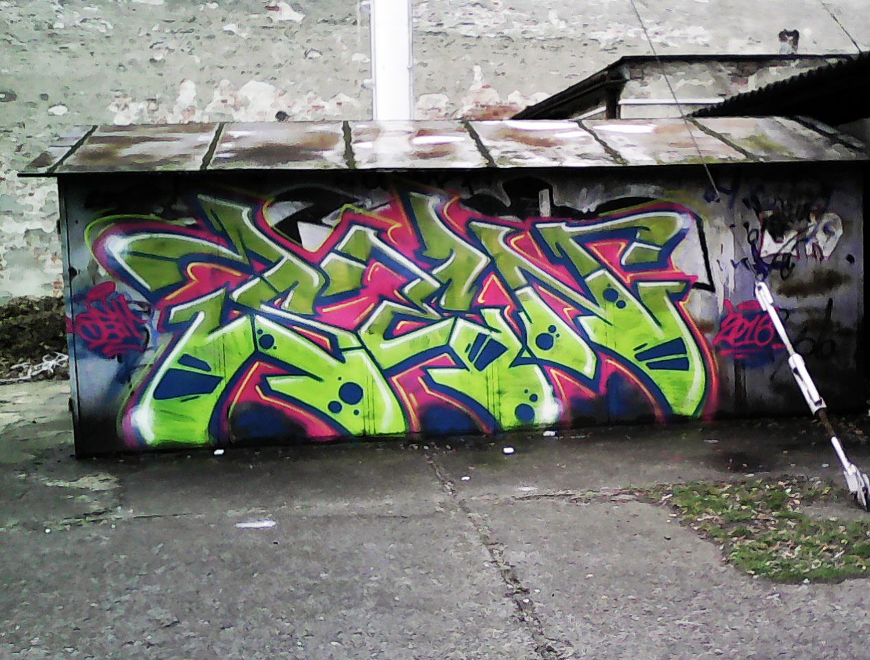 Graffiti Bombing - Photo by SEN