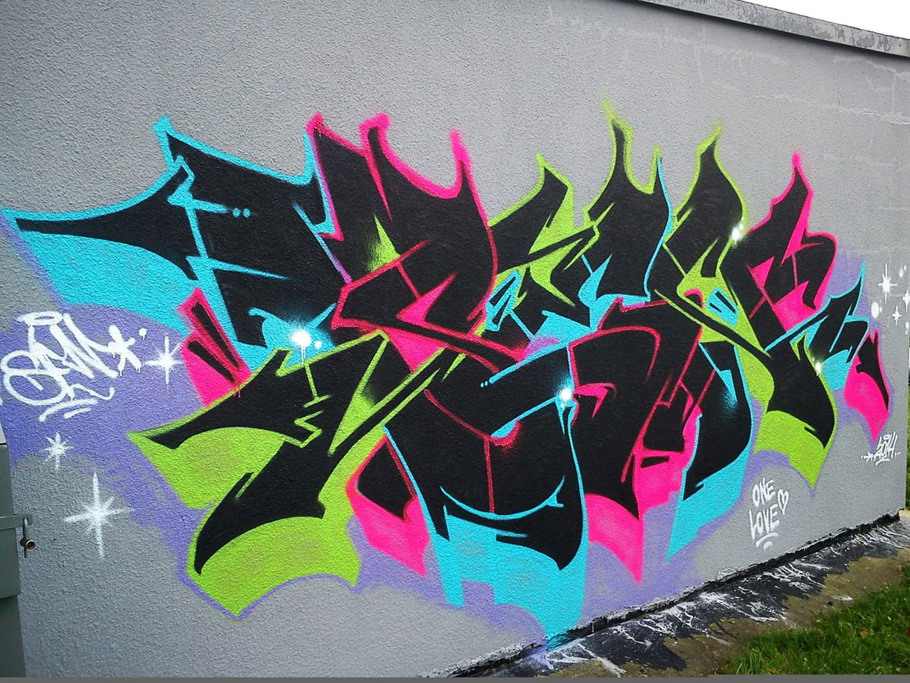 Graffiti Wall - Photo by SEN