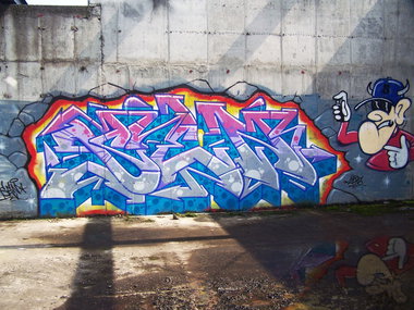 Graffiti Wall - Photo by SEN