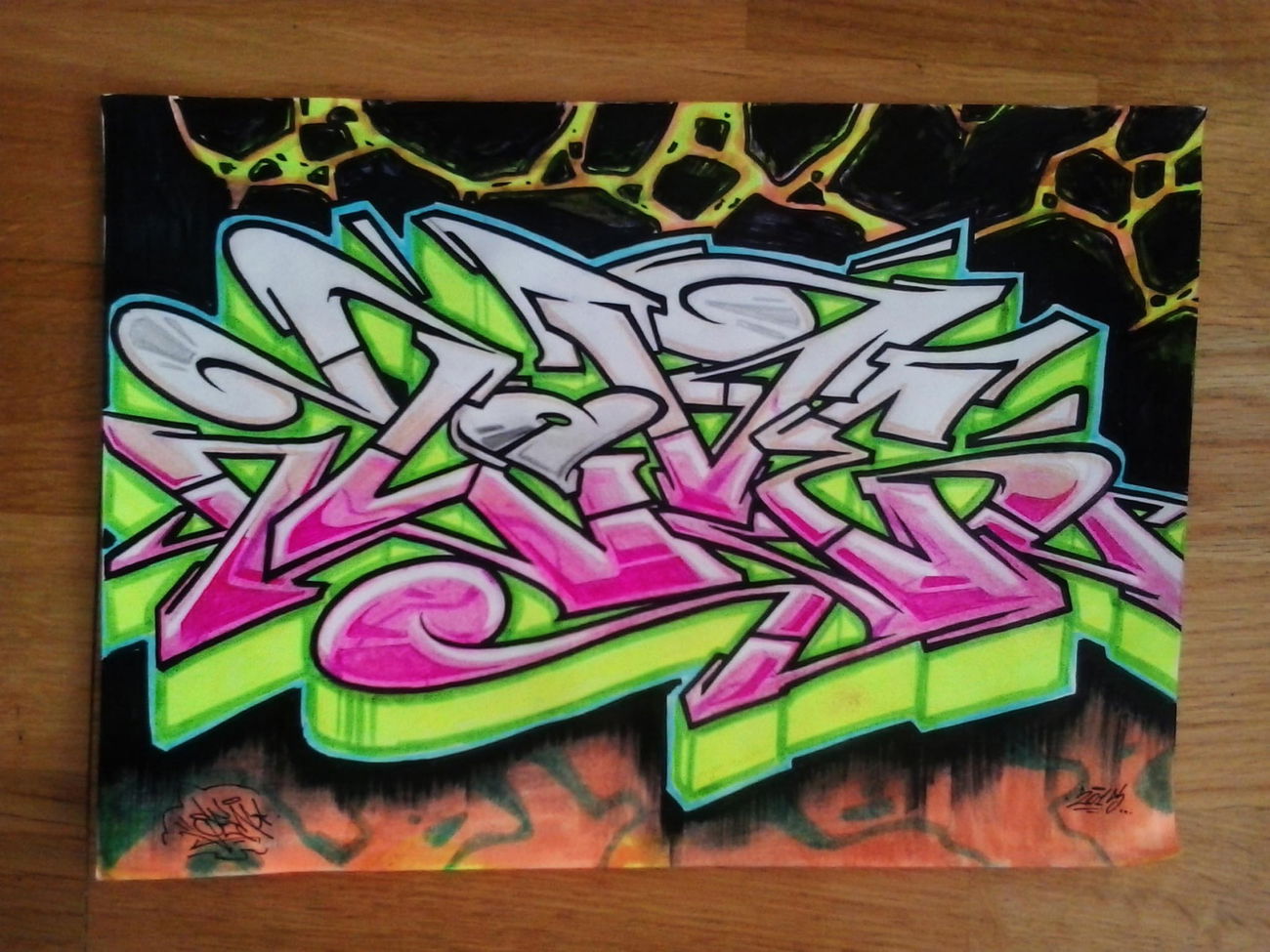 Graffiti Sketch - Photo by SEN
