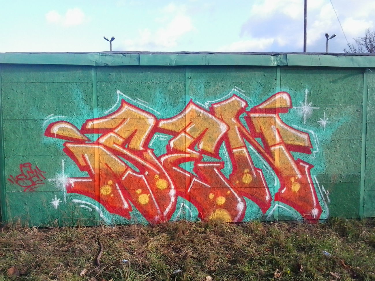 Graffiti Bombing - Photo by SEN