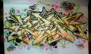 Graffiti Sketch - Photo by SEN