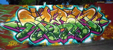 Graffiti Wall - Photo by SEN