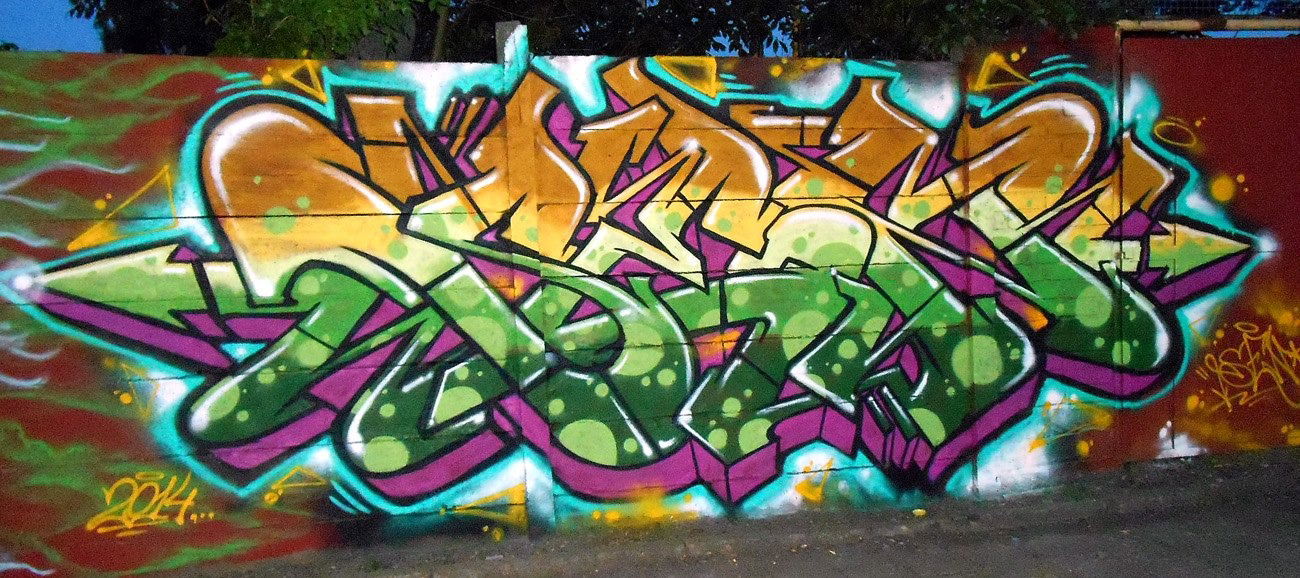 Graffiti Wall - Photo by SEN
