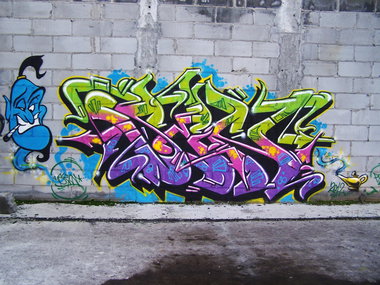 Graffiti Wall - Photo by SEN