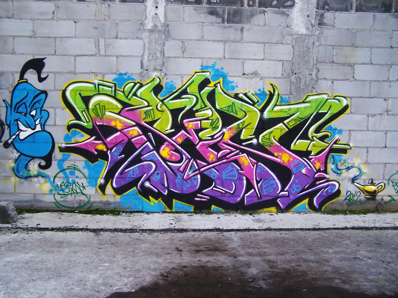 Graffiti Wall - Photo by SEN