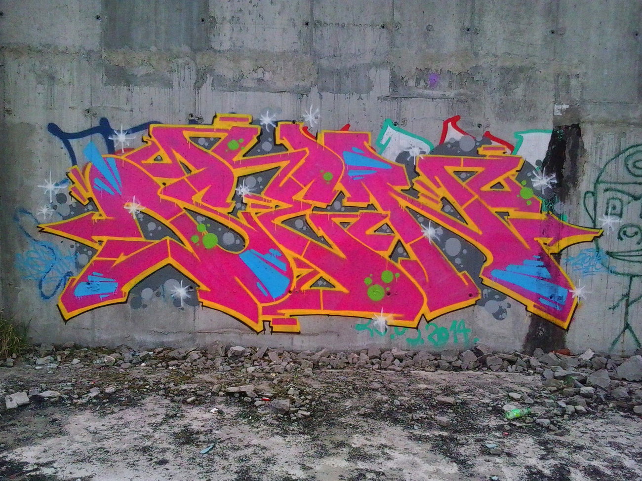 Graffiti Wall - Photo by SEN