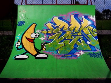 Graffiti Wall - Photo by SEN