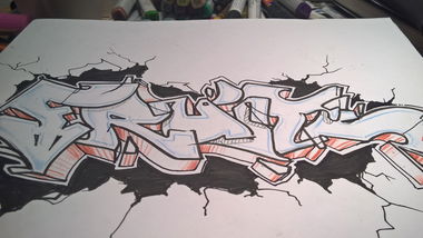 Graffiti Sketch - Photo by SENIL1IWS - senil, iws (2015)