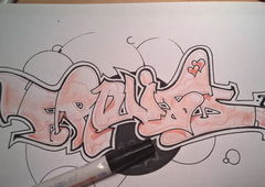 Graffiti Sketch - Photo by SENIL1IWS - senil, 1, iws (2015)