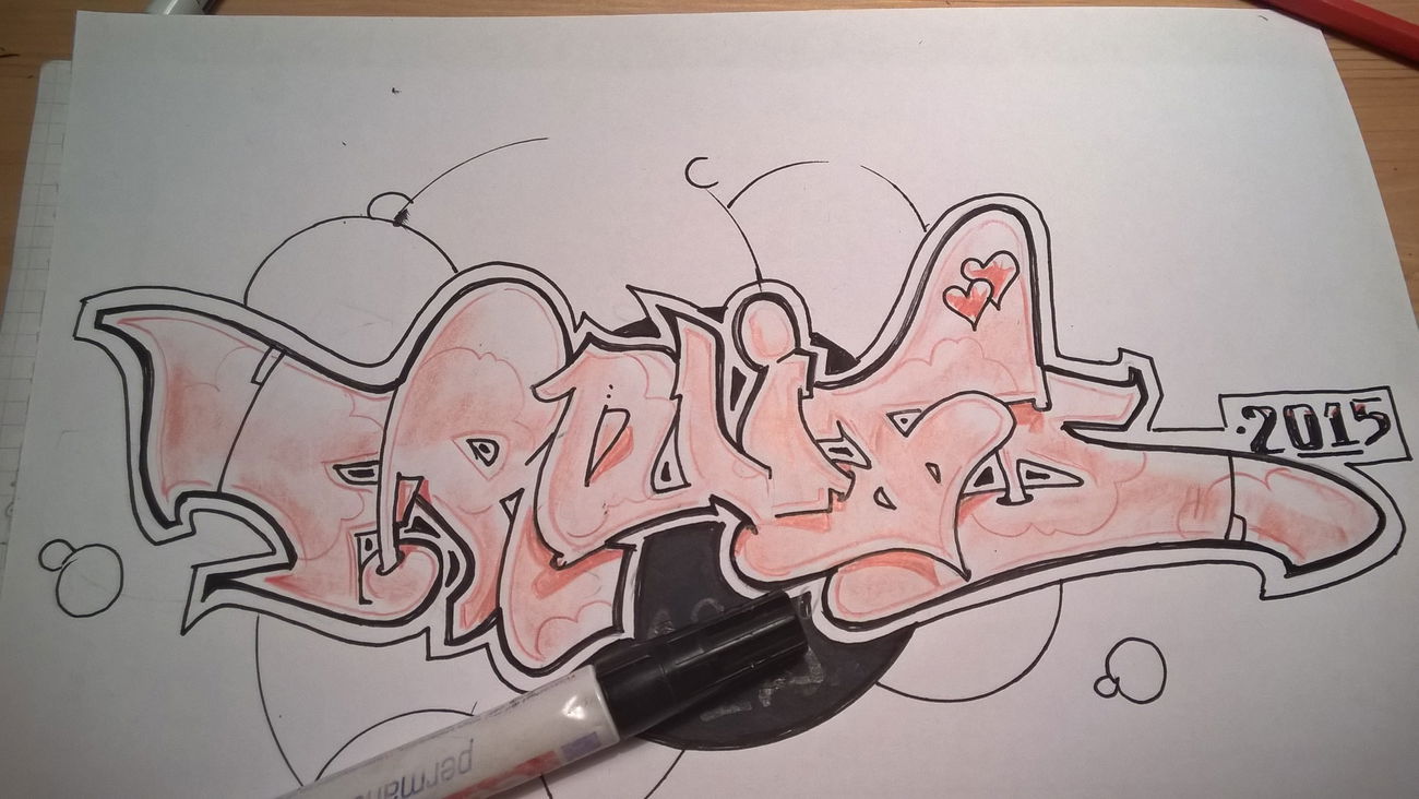 Graffiti Sketch - Photo by SENIL1IWS - senil, 1, iws (2015)