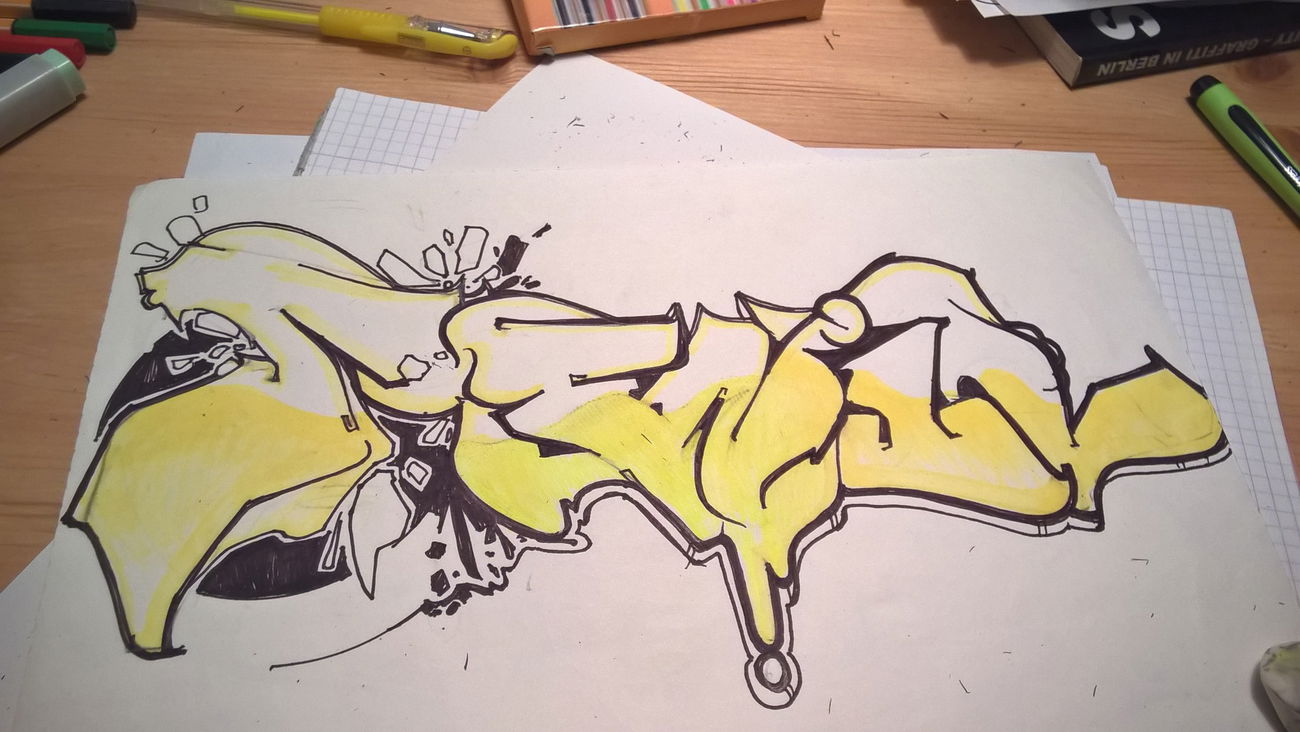 Graffiti Sketch - Photo by SENIL1IWS - senil, iws, style (2015)