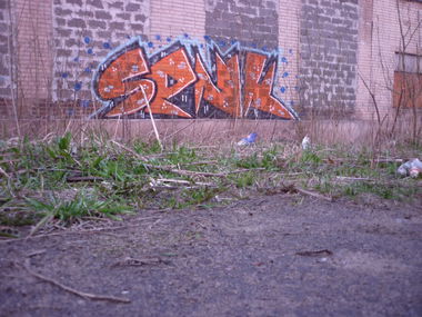 Graffiti Bombing - Photo by SENK88