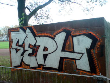 Graffiti Bombing - Photo by SEPH1