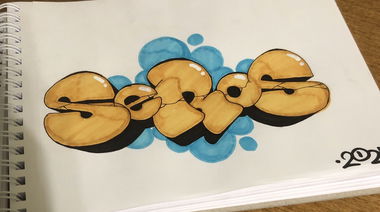 Graffiti Sketch - Photo by SEROS (2025)