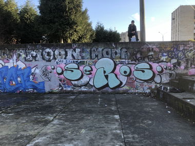 Graffiti Wall in Chernivtsi - Photo by SEROS (2025)