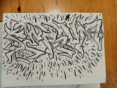 Graffiti Sketch - Photo by SERUM0001 - serum, sirup, ewig (2022)