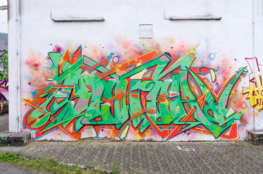 Graffiti Wall in Würzburg - Photo by SEWER (2017)