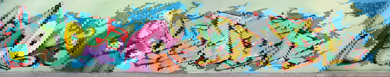 Graffiti Wall in Würzburg - Photo by SEWER (2013)