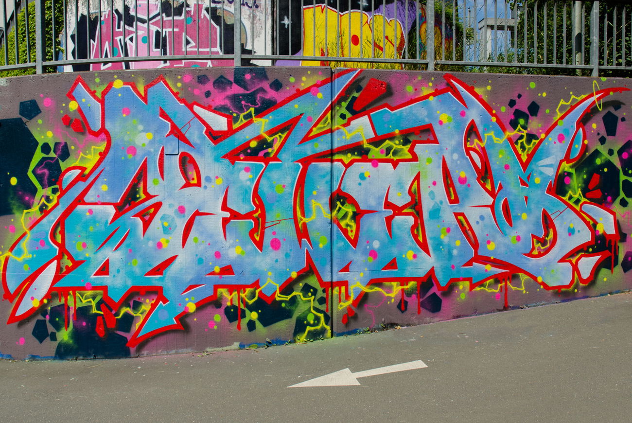 Graffiti Wall in Würzburg - Photo by SEWER (2019)